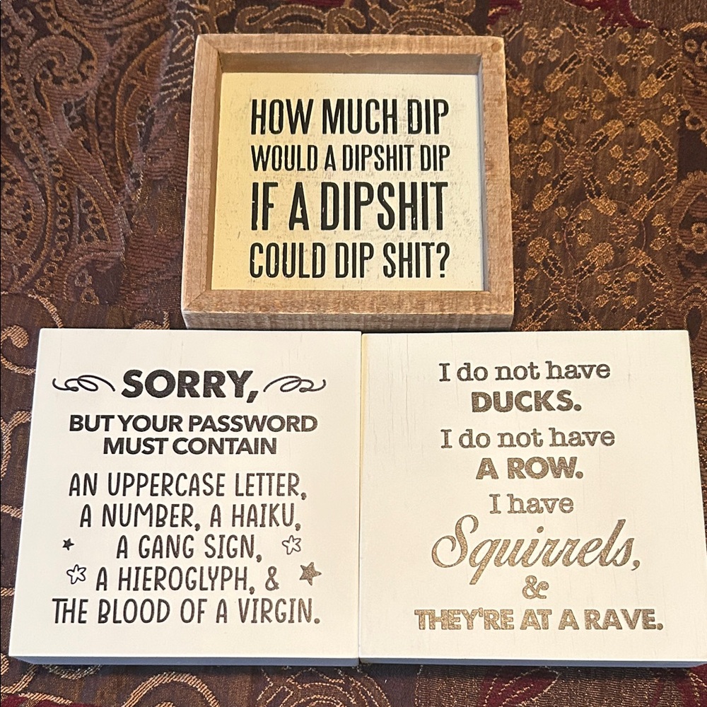 Humorous Signs